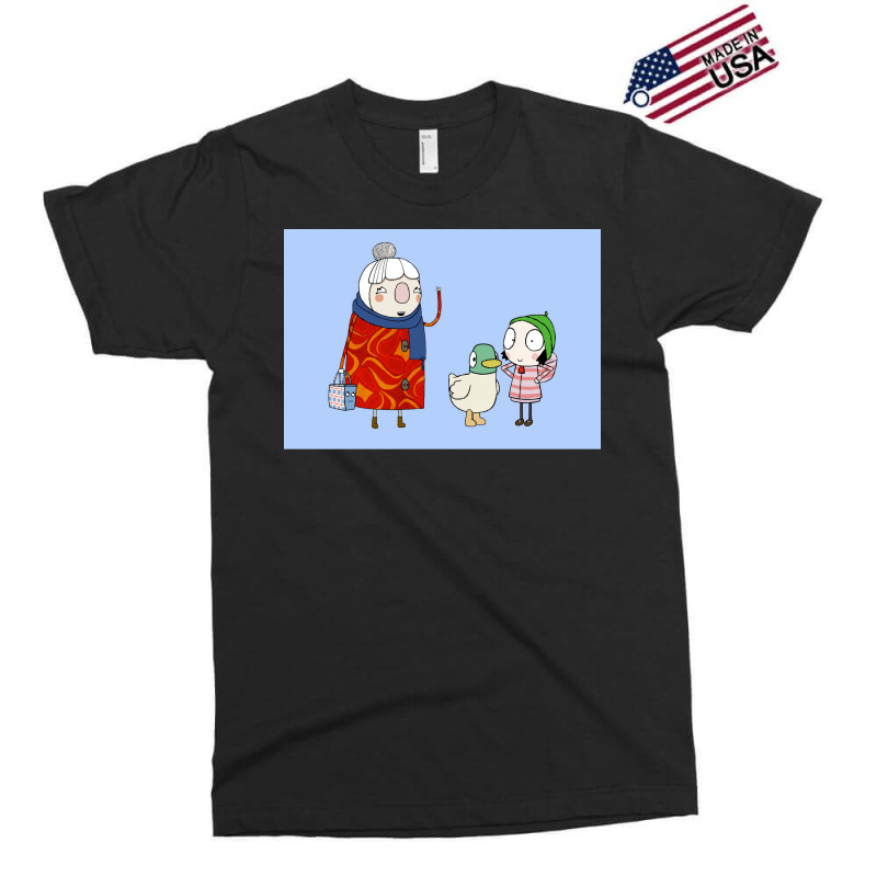 Scarf Lady Sarah And Duck Poster Yellow Exclusive T-shirt | Artistshot