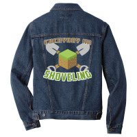 Everyday I'm Hippie Retro Men Denim Jacket | Artistshot