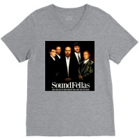 Soundfellas Poster Humor (1) V-neck Tee | Artistshot