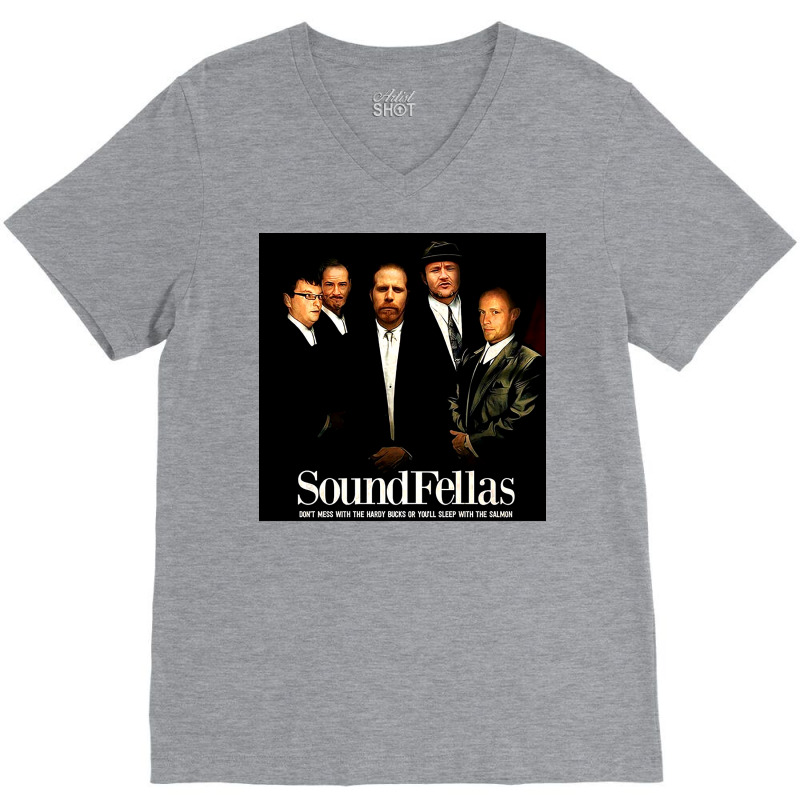 Soundfellas Poster Humor (1) V-Neck Tee by usserylutmanv | Artistshot