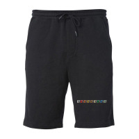 A Rainbow Of Awesomeness (40 Series Tail End) Fleece Short | Artistshot