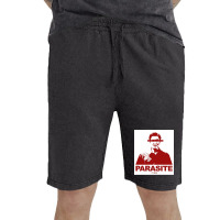 Parasite Screenprint Style   Active Nostalgia Summer Vintage Short | Artistshot