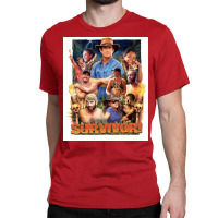 Survivor Epic Poster Nostalgia Classic T-shirt | Artistshot