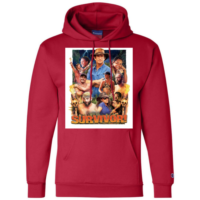 Survivor Epic Poster Nostalgia Champion Hoodie | Artistshot