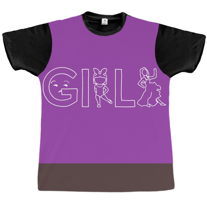 Girls Tv Show Poster Red (1) Graphic T-shirt by peatcrascow | Artistshot