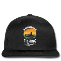 Arkansas Fishing Legend Usa Fisher Gifts Printed Hat | Artistshot