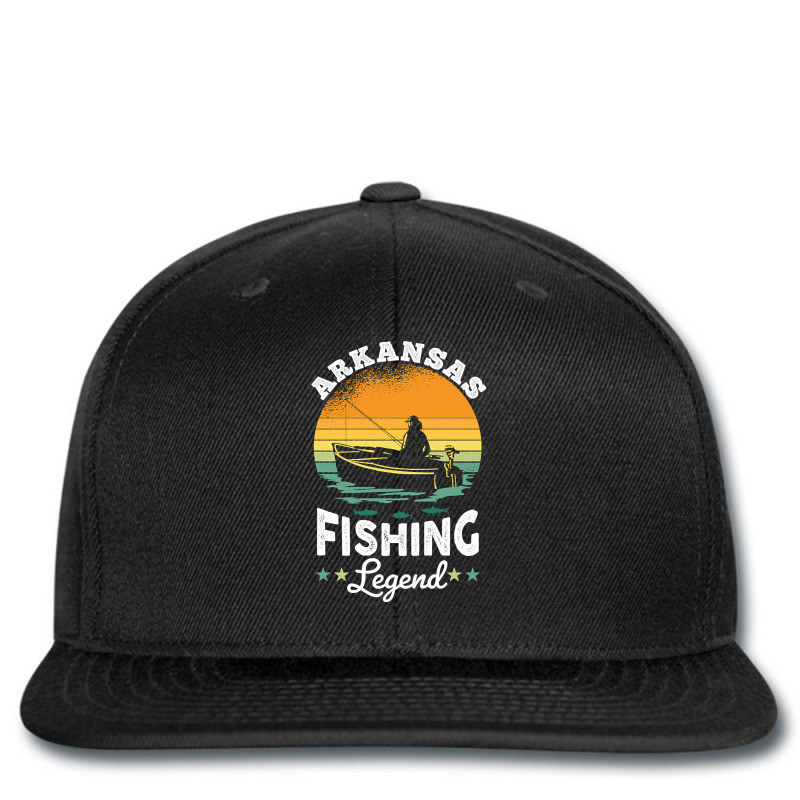 Arkansas Fishing Legend Usa Fisher Gifts Printed hat by ternacanuda | Artistshot