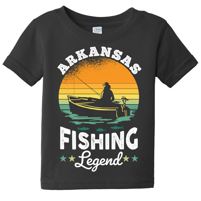 Arkansas Fishing Legend Usa Fisher Gifts Baby Tee by ternacanuda | Artistshot