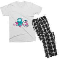 Puzzbot Cardboard Men's T-shirt Pajama Set | Artistshot