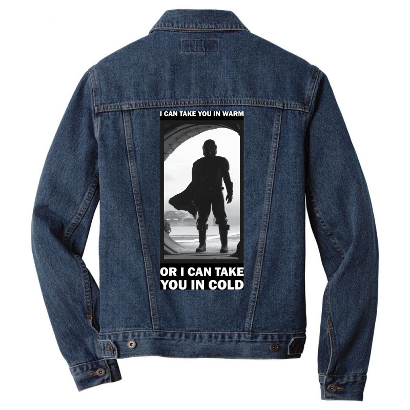 Take You In Warm Or Cold Poster Music Men Denim Jacket | Artistshot