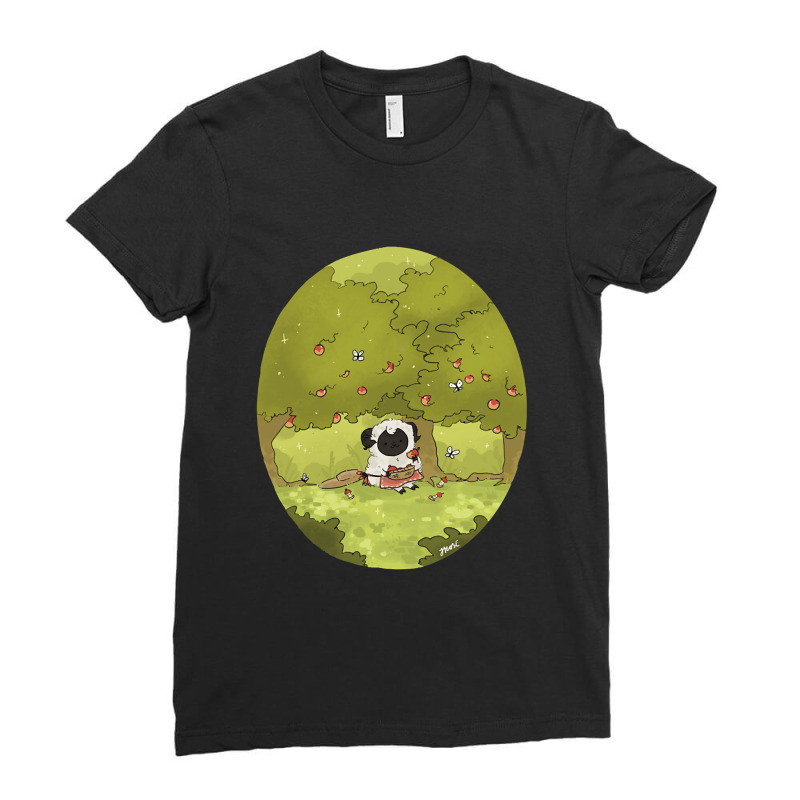 Apple Orchard-6zl5b Ladies Fitted T-Shirt by resaleberries875 | Artistshot