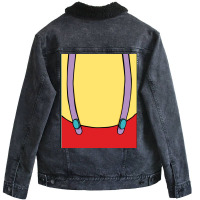 Heffer Graphic Poster Boy (1) Unisex Sherpa-lined Denim Jacket | Artistshot