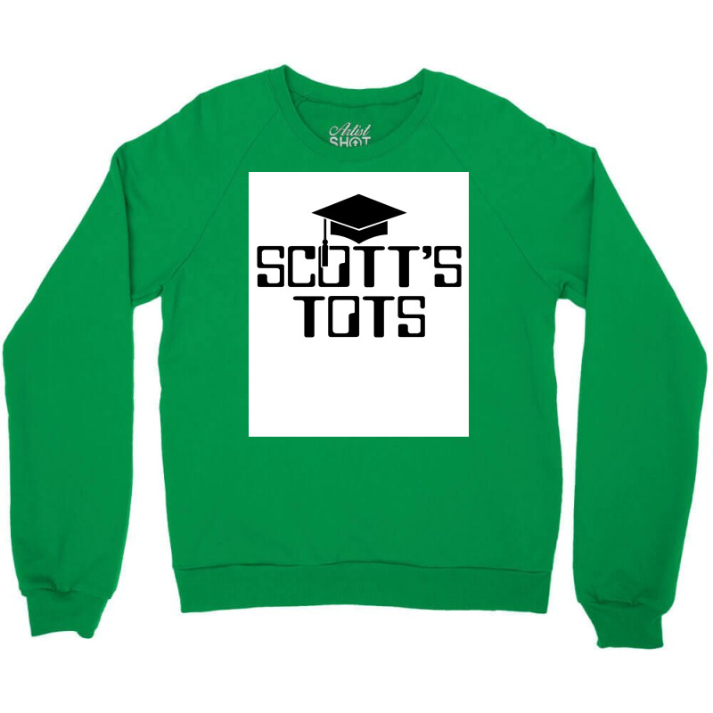 The Office Scottx27s Tots Poster Boy Crewneck Sweatshirt | Artistshot