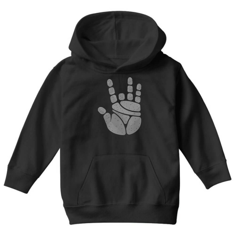 Jerry Hand Youth Hoodie | Artistshot