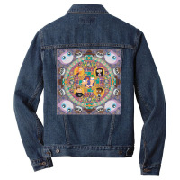 Phineas And Ferb Mandala Poster Boy (1) Men Denim Jacket | Artistshot