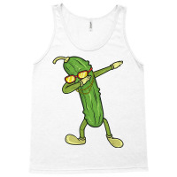 Dabbing Pickle Dancing Cucumber Gift Pickleball T Shirt Tank Top | Artistshot