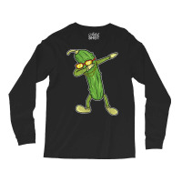 Dabbing Pickle Dancing Cucumber Gift Pickleball T Shirt Long Sleeve Shirts | Artistshot