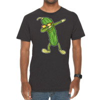 Dabbing Pickle Dancing Cucumber Gift Pickleball T Shirt Vintage T-shirt | Artistshot