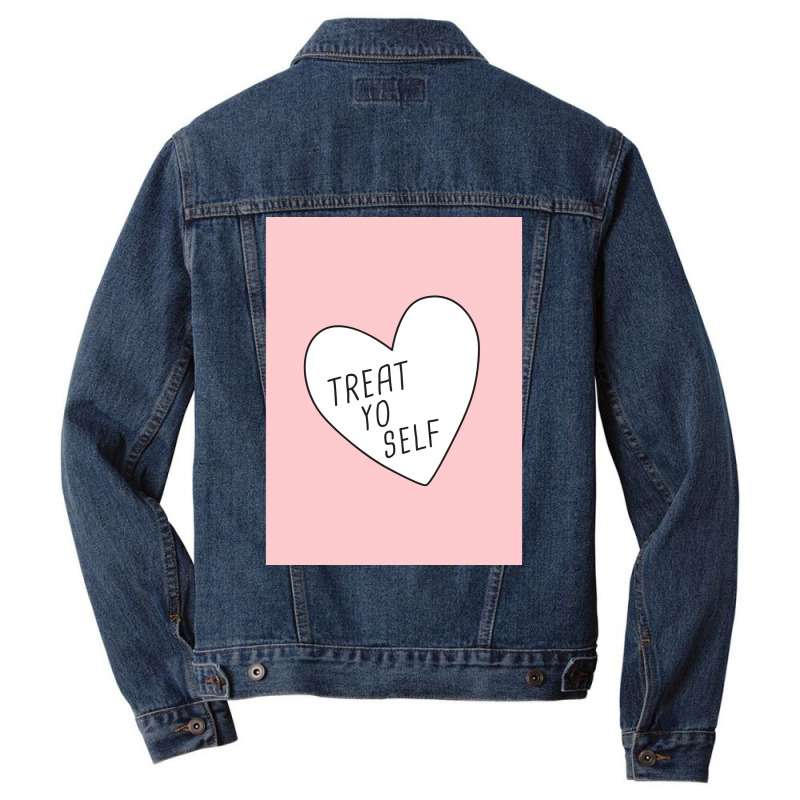 Treat Yo Sposter Cute Men Denim Jacket | Artistshot