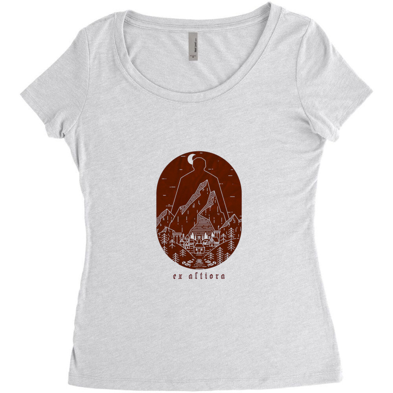 The Magnus Archives   Ex Altiora Women's Triblend Scoop T-shirt by saterseim | Artistshot