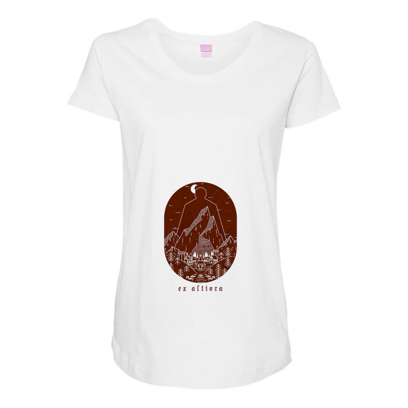 The Magnus Archives   Ex Altiora Maternity Scoop Neck T-shirt by saterseim | Artistshot