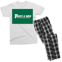 Trust A Bro Moving Company Poster Tumblr Men's T-shirt Pajama Set | Artistshot