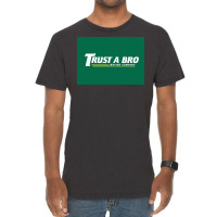 Trust A Bro Moving Company Poster Tumblr Vintage T-shirt | Artistshot