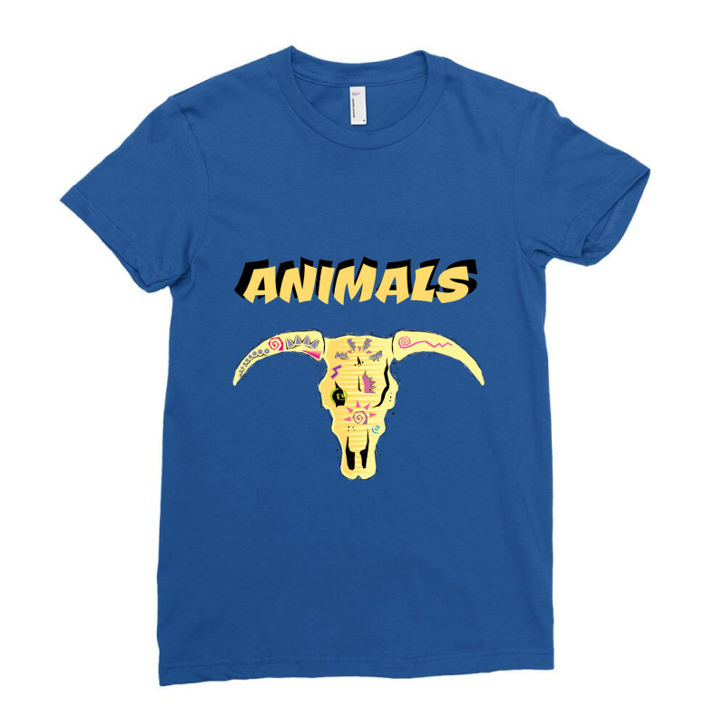 Animal   Animal Ladies Fitted T-Shirt by sarimekar | Artistshot