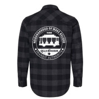 Neighborhood Transit  Gift Blue Flannel Shirt | Artistshot