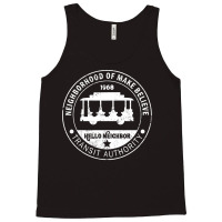 Neighborhood Transit  Gift Blue Tank Top | Artistshot