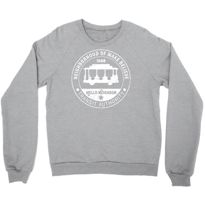 Neighborhood Transit  Gift Blue Crewneck Sweatshirt by jegatjinty9 | Artistshot