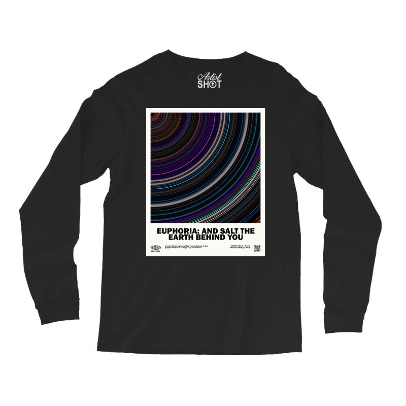 Minimaleuphoria And Salt The Earth Behind You Barcode Tv Show Poster S Long Sleeve Shirts | Artistshot