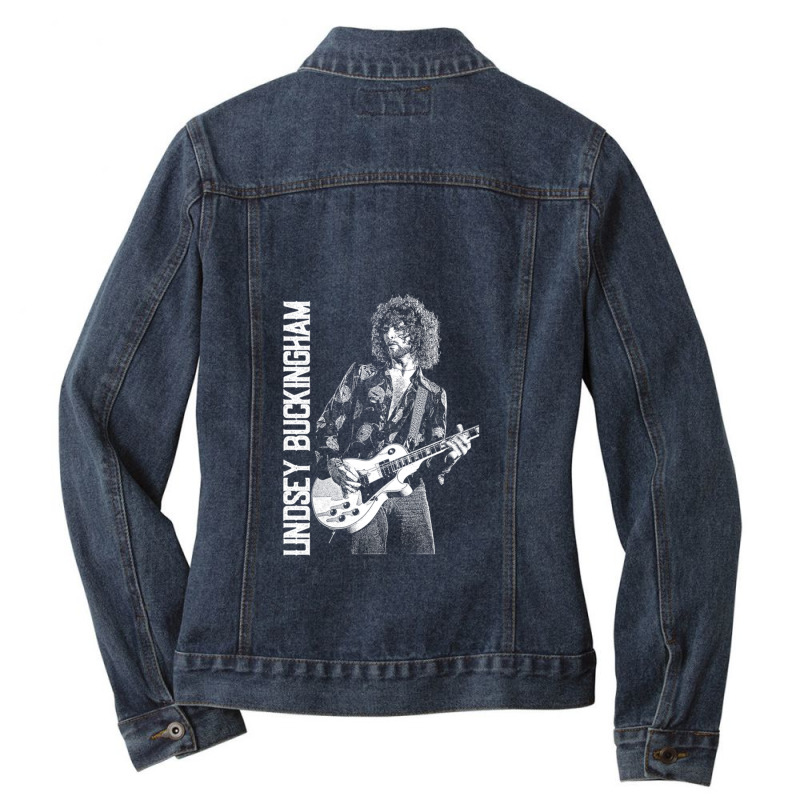 Lindsey Buckingham Ladies Denim Jacket by PeteBabic | Artistshot