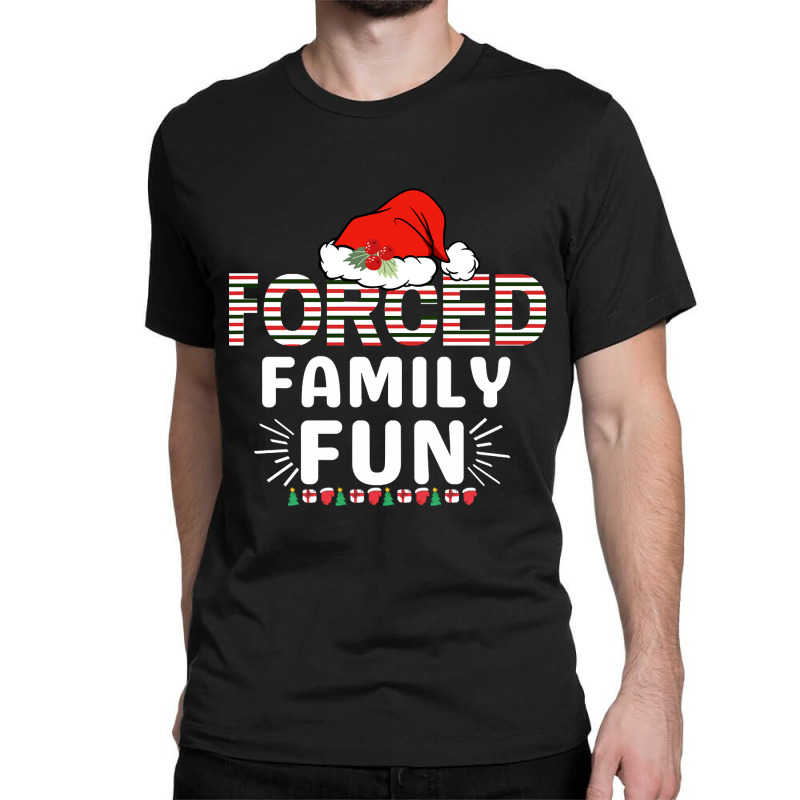 Forced Family Fun Matching Christmas Santa Costume Classic T-shirt by damagegerms19 | Artistshot