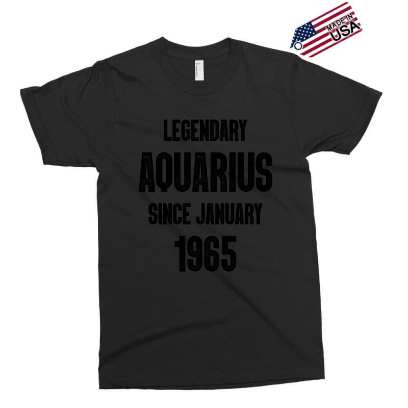 Aquarius Birthday January 1965 Exclusive T-shirt | Artistshot