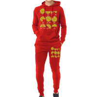 Pizza Salami Cheese Quick Maths Fractions Teacher School Boy 80s Hoodie & Jogger Set | Artistshot