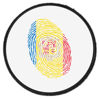 Andorra Fingerprint Round Patch | Artistshot