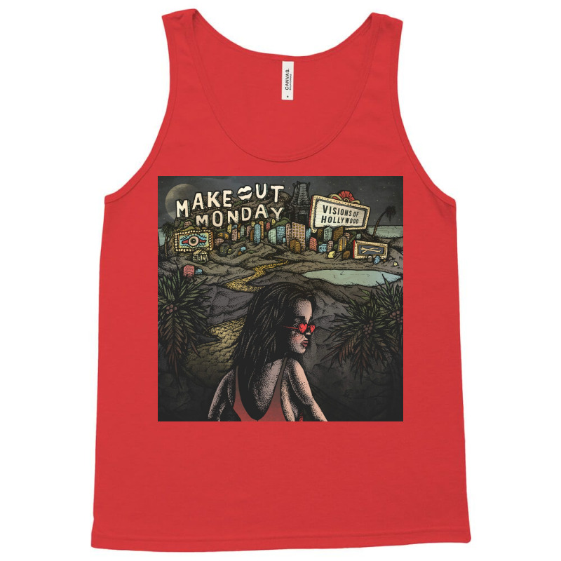 Make Out Monday Visions Of Hollywood Album Cover Poster Travel (1) Tank Top | Artistshot