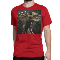 Make Out Monday Visions Of Hollywood Album Cover Poster Travel (1) Classic T-shirt | Artistshot