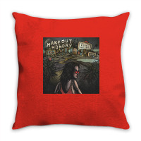 Make Out Monday Visions Of Hollywood Album Cover Poster Travel (1) Throw Pillow | Artistshot