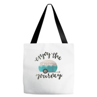 Camping Enjoy The Journey Tote Bags | Artistshot