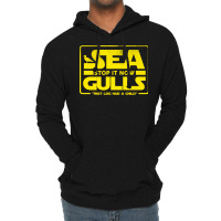 Seagulls Stop It Nature Retro Lightweight Hoodie | Artistshot