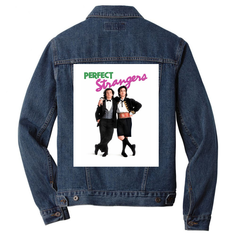 Perfect Strangers Poster Humor (1) Men Denim Jacket | Artistshot