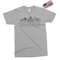 Savannah City Minimal 80s Gift Exclusive T-shirt | Artistshot