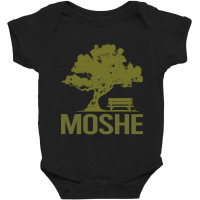 A Good Day - Moshe Name Baby Bodysuit | Artistshot