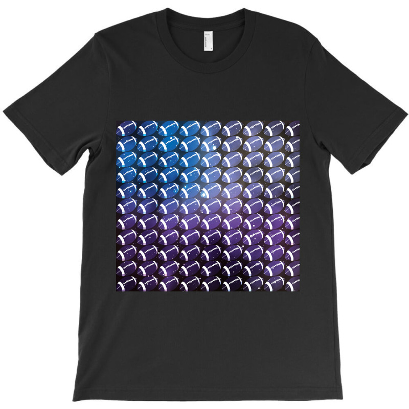 American Football Pattern T-shirt | Artistshot