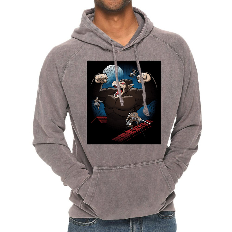 Ozaru Poster Boy (1) Vintage Hoodie by peatcrascow | Artistshot