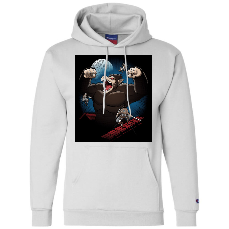 Ozaru Poster Boy (1) Champion Hoodie by peatcrascow | Artistshot