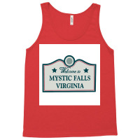 Welcome To Mystic Falls Sign Poster Music (1) Tank Top | Artistshot