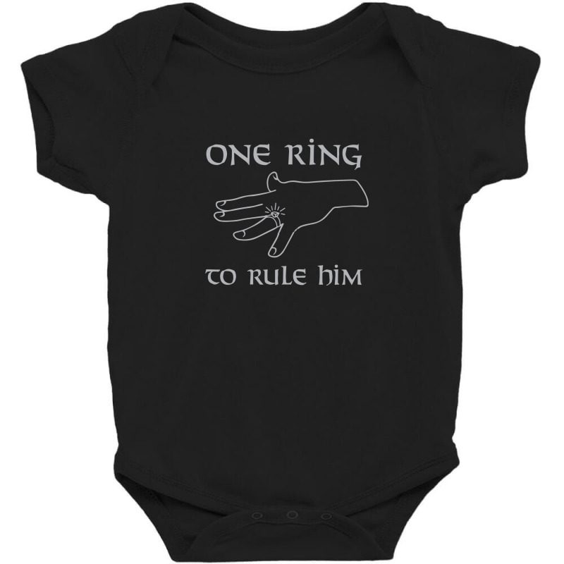 One Ring To Rule Them Baby Bodysuit by isna2 | Artistshot